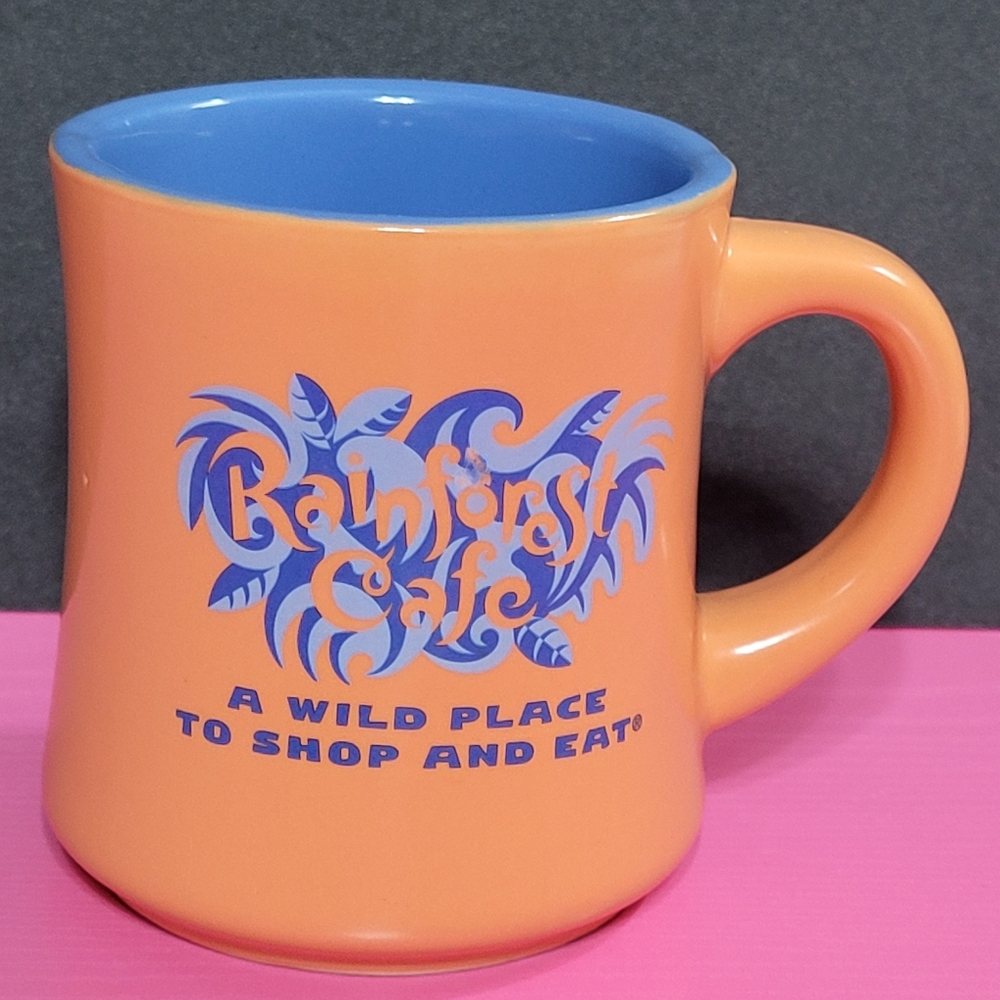 RAINFOREST Orange and Blue Coffee Mug